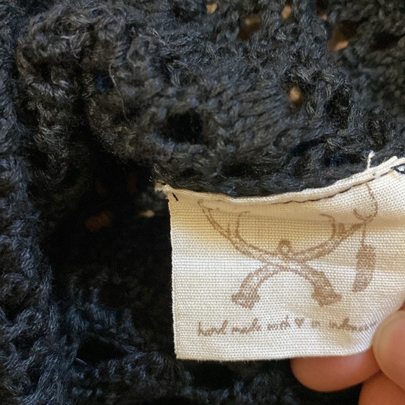 Spell Palm Springs Crochet halter mini dress Size Small/Medium - Picture 6 of 7